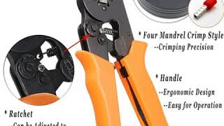 HSC8 6 6 Ferrules crimping tool video [upl. by Zima]