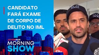 Após tomar CADEIRADA em DEBATE Pablo Marçal tem ALTA do hospital em SP [upl. by Nosral92]