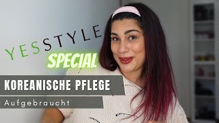 Aufgebraucht  YesStyle Koreanische Pflege Special Review  Lohnt sich Korean Skincare  l Elanhelo [upl. by Gusti]