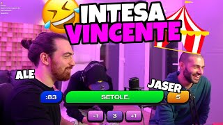 INTESA VINCENTE CON JASER E ALE TENACE DEI THE SHOW😂🎪 [upl. by Hpeseoj]