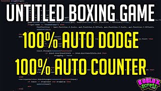 Untitled Boxing Game 100 AUTO DODGE amp COUNTER SCRIPT APRIL 2024 Roblox [upl. by Harrison684]