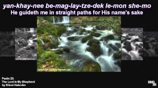 Psalm 23 The Lord is My Shepherd by Shirei Haleviim [upl. by Carnes]