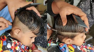 Boys Hair Cutting Kids Haircuts 💇‍♂️  New Hair Style For Boys 2024 ✂️ [upl. by Barina]