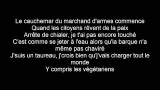 Maitre Gims  Noir  Lyrics [upl. by Nerraf]