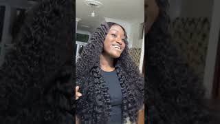 Flash Sale 30”169  eullair Most Affordable Curly Human Hair Lace Frontal Wigs For Black Women [upl. by Fatsug906]