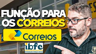 Como Estudar Função Para o Concurso dos Correios 2024  Banca IBFC [upl. by Ettennod]