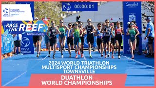 Race Highlights  2024 World Duathlon Championships  Elite amp U23 Womens Race [upl. by Sessler]