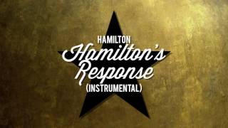 Hamilton  Cut John Adams Rap Instrumental [upl. by Haron772]