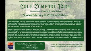 Cold Comfort Farm by Stella Gibbons book discussion [upl. by Aysahc]