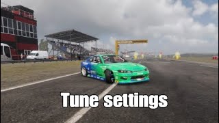 Spector RS tune settings  Carx drift racing [upl. by Rankin226]