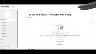 COURSERA GOOGLE IT SUPPORTBITS amp BYTES OF NETWORKING WEEK 16 FULL COURSE SOLUTION 2020GOOGLE [upl. by Justina855]