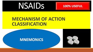 NSAIDsINFLAMMATIONMECHANISM OF ACTIONCLASSIFICATION OF NSAIDs DRUGS MNEMONICS IN TAMIL [upl. by Silohcin]