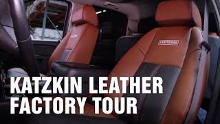 Katzkin Automotive Leather Factory Tour [upl. by Aikem]