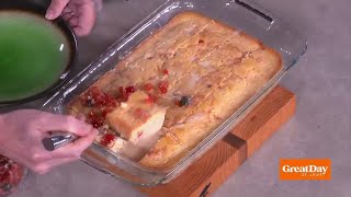 Cooking with Chef Martin Lopez Christmas Tres Leches Fruit Cake [upl. by Atikel]