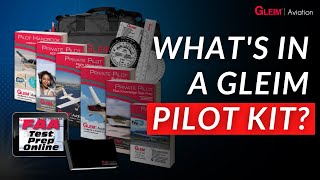 Whats included in a Gleim Aviation Pilot Kit [upl. by Dyana441]