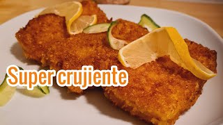 PESCADO EMPANIZADO CON CORN FLAKES  CRUJIENTE Y RICO [upl. by Ilan]