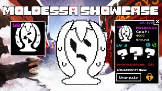 MOLDESSA SHOWCASE In Undertale Adventures [upl. by Annaihs]