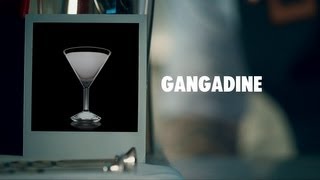 GANGADINE DRINK RECIPE  HOW TO MIX [upl. by Platas]