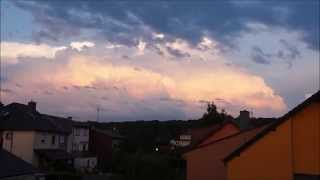 Cumulonimbus Pileus Timelapse [upl. by Ettezel459]