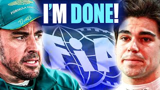 Fernando Alonso RELEASES HIS FURY Against The FIA and Aston Martin [upl. by Pammie]