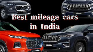 Best 5 hybrid cars in India  Best mileage cars in India  bestcar hybrid marutisuzuki toyota [upl. by Ij]