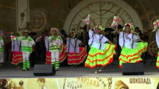 Спасская башня 2014Mexicofestival Kremlin military tattoo [upl. by Geoff657]