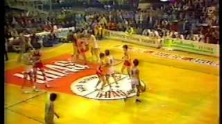 Final de liga yugoslava de 1984 Mihovil Nakic da el título a la Cibona [upl. by Chiou979]