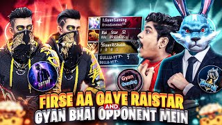 Raistar Gyan Bhai Satvik 😍 CS Rank Match [upl. by Gloriane814]