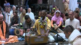 Kirtan Mela Nama Yajna with HG Madhava Prabhu 06092012 in Feriendorf Hoher Hain Germany [upl. by Gahan]