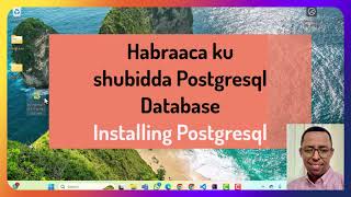 POSTGRESQL Windows PC installation step by step [upl. by Poock]