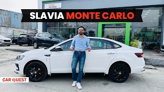 2024 Skoda Slavia Monte Carlo Edition Walkaround  Car Quest [upl. by Atnuahc]