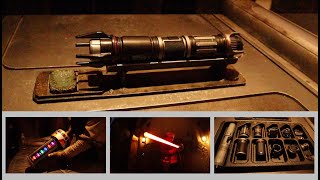 Savis Workshop FULL lightsaber build and showDisneyland [upl. by Bala383]