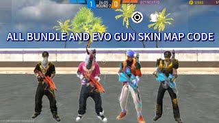 FREE FIRE CRAFTLAND NEW MAP WITH EVO GUN SKIN AND BUNDLES  GARENA FREE FIRE [upl. by Stochmal179]