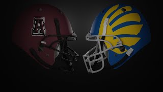 Abernathy Antelope Football VS Reagan County 2021 [upl. by Nosnev977]