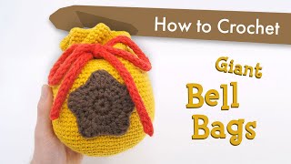 How to Crochet a Bell Bag from Animal Crossing  Beginner Crochet Pattern Tutorial [upl. by Faythe684]