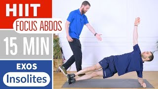 HIIT focus ABDOS  Difficulté 45 [upl. by Gerianna]