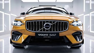 2025 Volvo S60 Luxury Redefined With Advanced Tech And Performance [upl. by Nehepts]