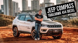 Testei Review da Jeep Compass Trailhawk 4X4 Diesel [upl. by Chicky]