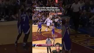 The tallest NBA player in history to never dunk in game [upl. by Evelina]