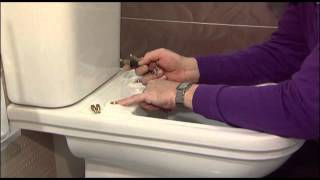 How to replace a Sottini Reprise toilet seat [upl. by Atnim]