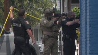 WilkesBarre standoff ends suspect at large [upl. by Cila]