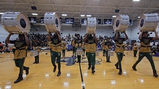 Rayville High School Drumline  Huntington High Battle of the Bands [upl. by Bobbette]