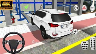 New Kia Rexton SUV car in Repairing Shop funny Gameplay 1  3D Driving Class Simulation [upl. by Quennie]