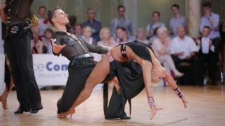 Marius AndreiBalan  Khrystyna Moshenska  danceComp Wuppertal 2017  WDSF WO LAT  R3 R [upl. by Jollanta]