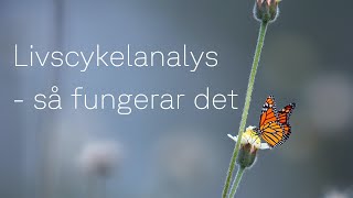 Livscykelanalys  så fungerar det [upl. by Yemar]