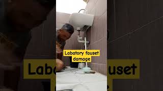 Lavatory repair lavatory fauset shorts shortvideo shortsfeed [upl. by Daitzman]