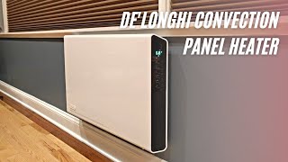 DeLonghi Convection Panel Heater Review amp User Manual  Top Space Heater [upl. by Inahc]