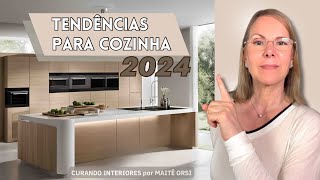 Sete tendências para cozinha em 2024 em projetos maravilhosos [upl. by Naro603]