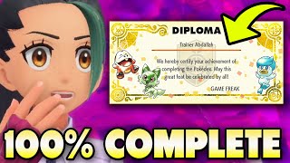 💯 100 Completion Rewards for Pokemon Scarlet and Violet [upl. by Ettelloc]