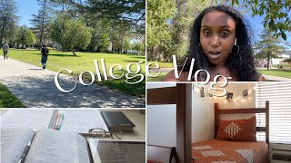 COLLEGE day in my life  CSUN classes devotional gym and more [upl. by Kunin]